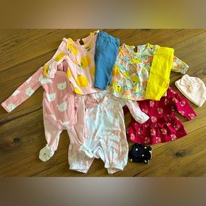 Newborn baby girl clothes